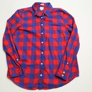 J. Crew Factory | Buffalo Plaid Boy Fit Flannel
